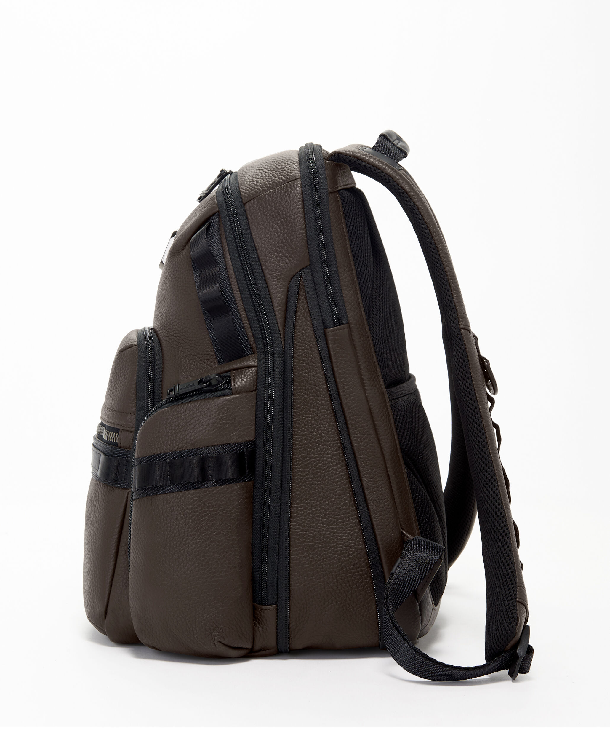Tumi alpha shop bravo leather backpack
