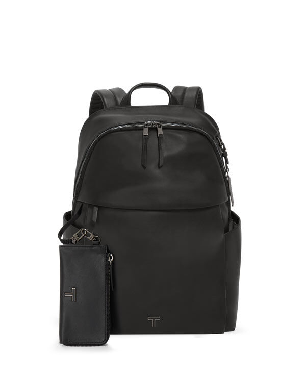 Black and gold laptop backpack hot sale