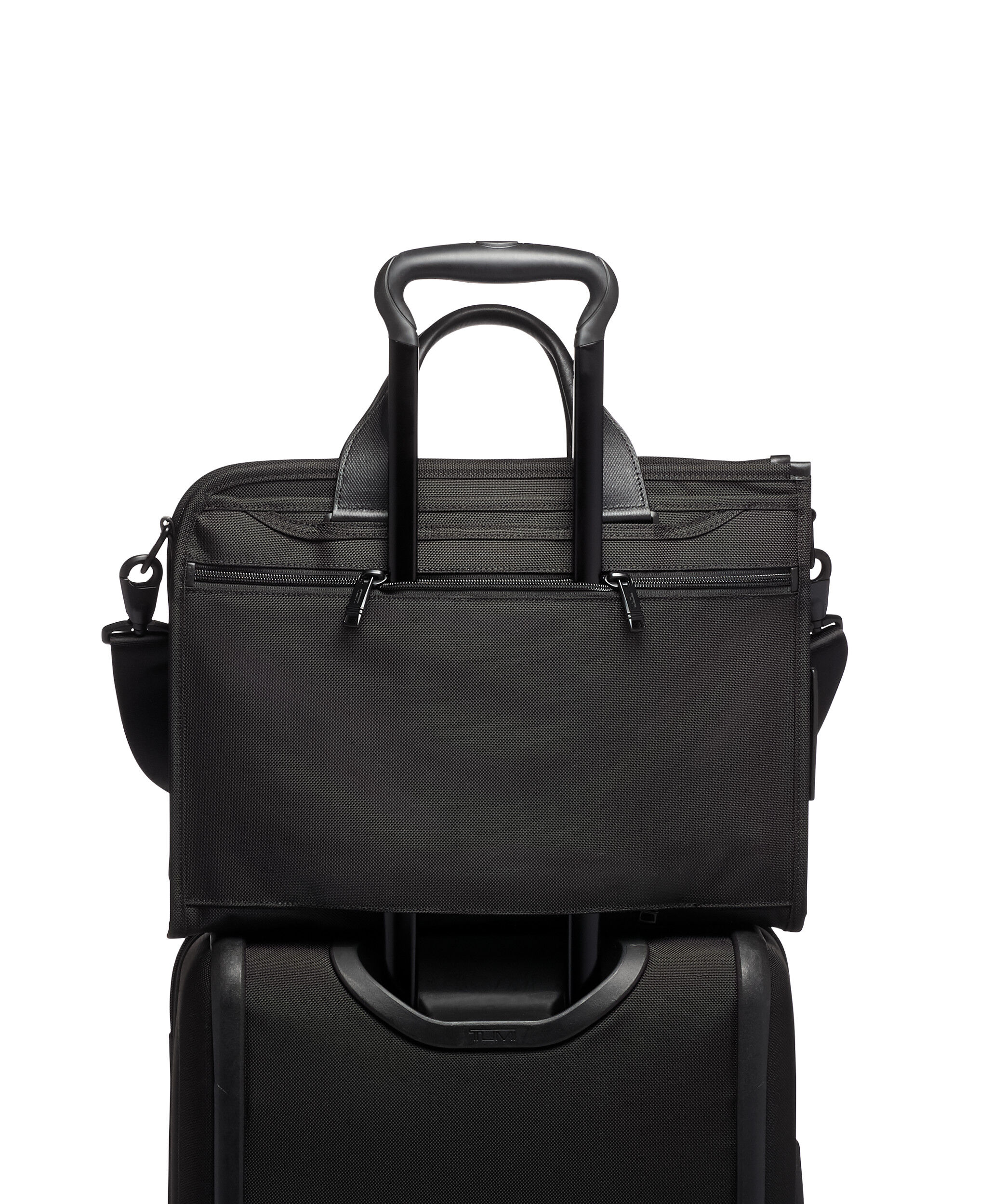 Alpha 3 Slim Deluxe Portfolio Black | TUMI UK