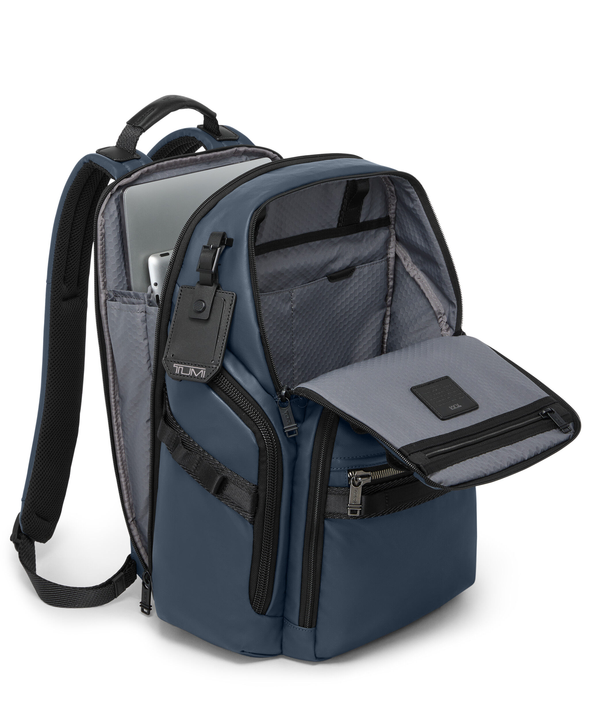 TUMIALPHA BRAVO 「サーチ」バックパックネイビー Alpha Bravo Search Backpack Blue | TUMI UK