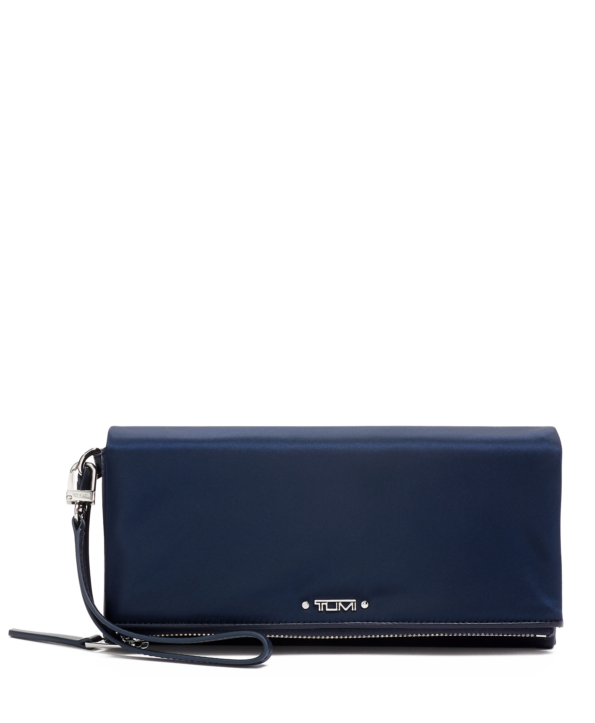 tumi blue wallet