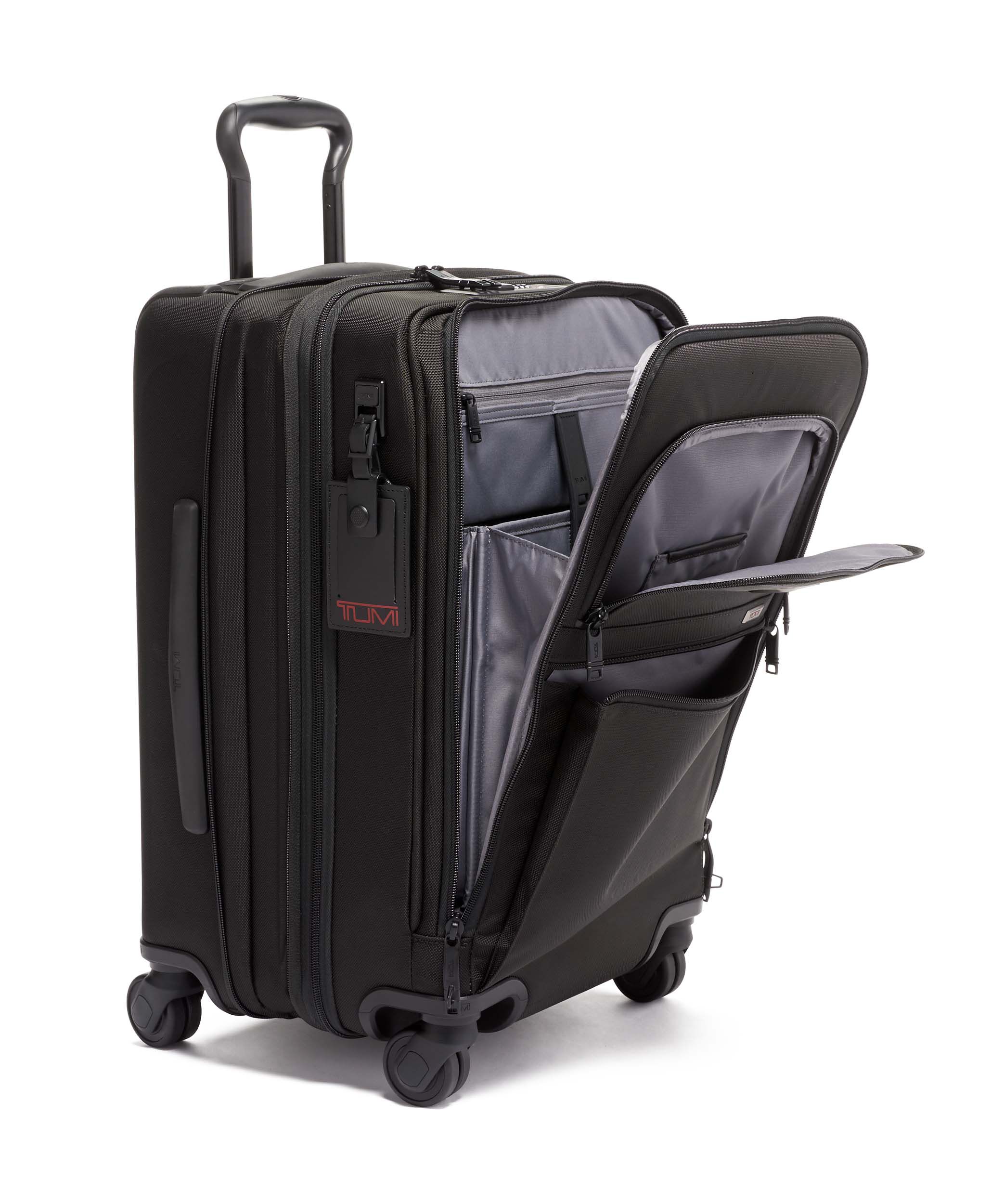 Alpha 3 International Office Expandable Carry-On 56 cm Black