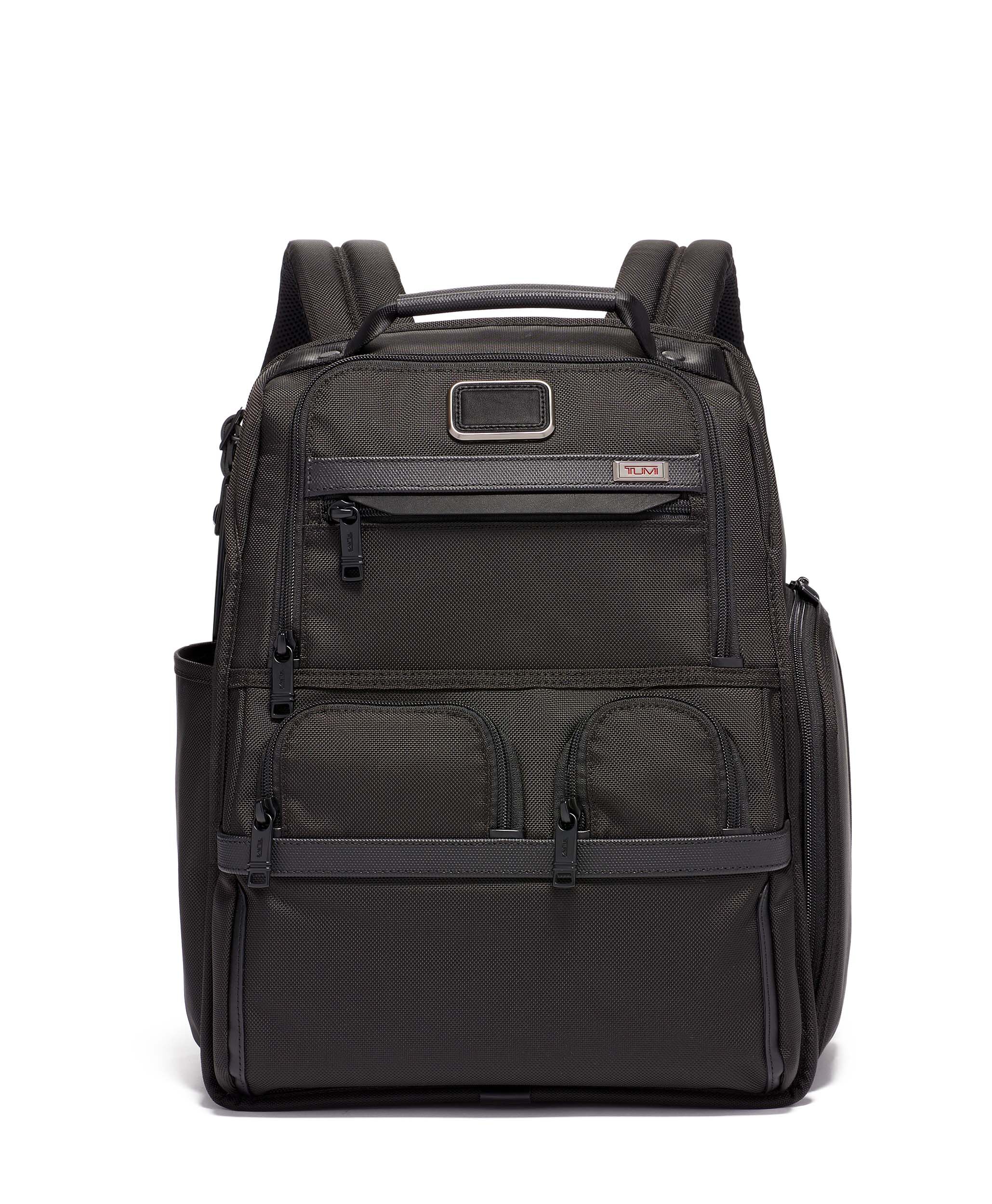 tumi compact nylon laptop brief pack