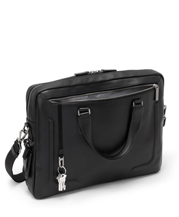 Harrison Avondale Top Zip Brief Black | TUMI UK