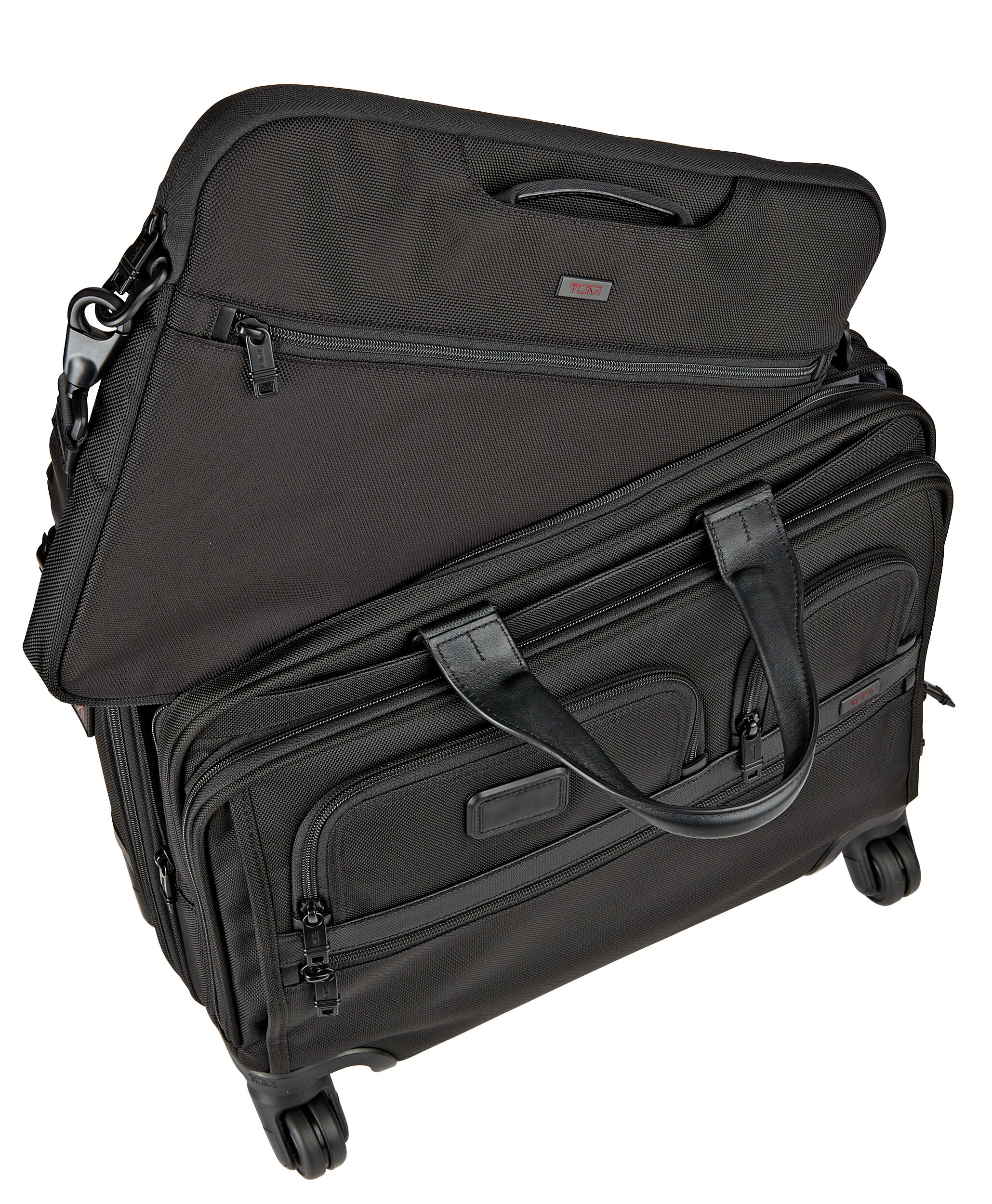 tumi briefcase wheels