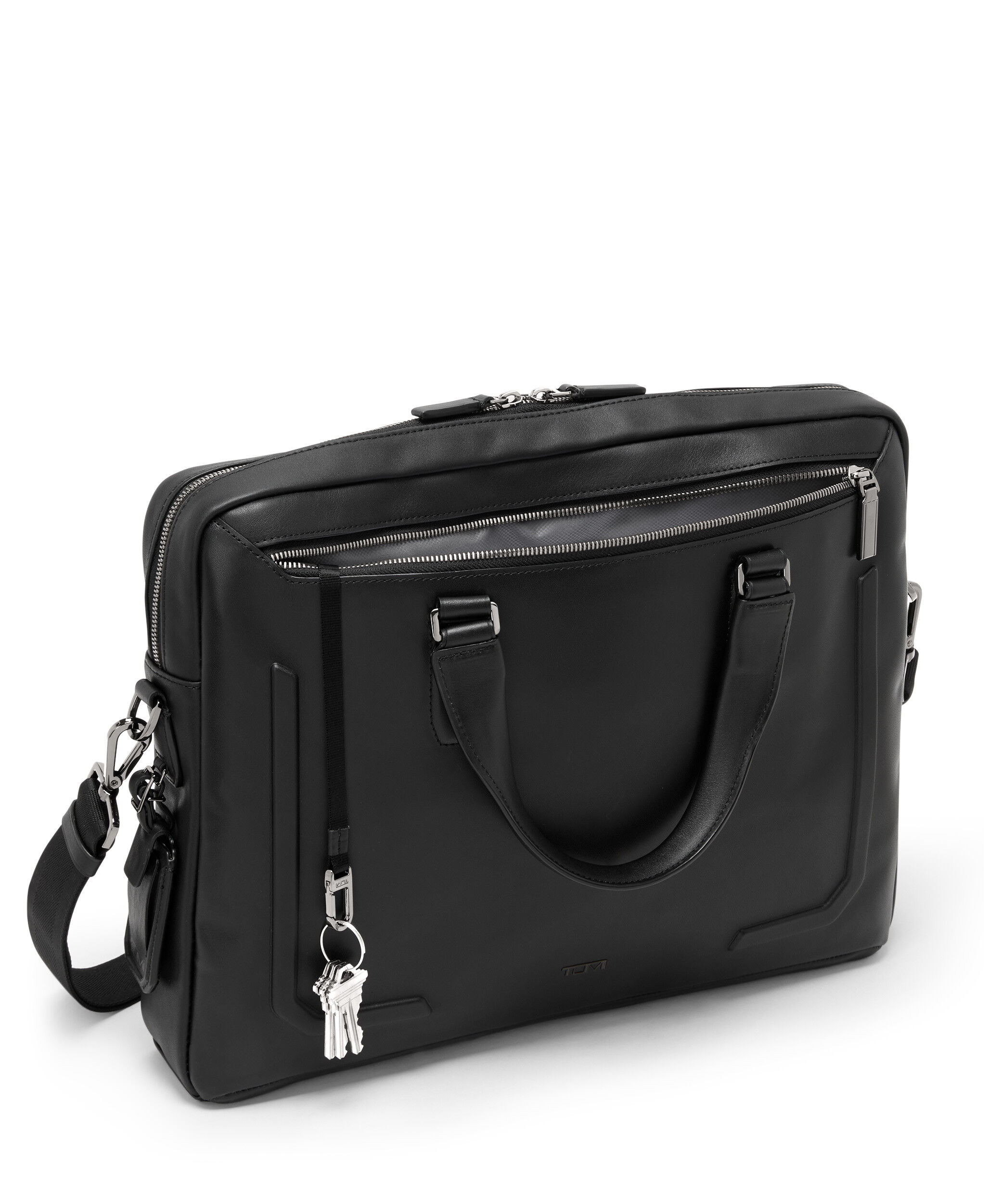 Harrison Avondale Top Zip Brief Black | TUMI UK