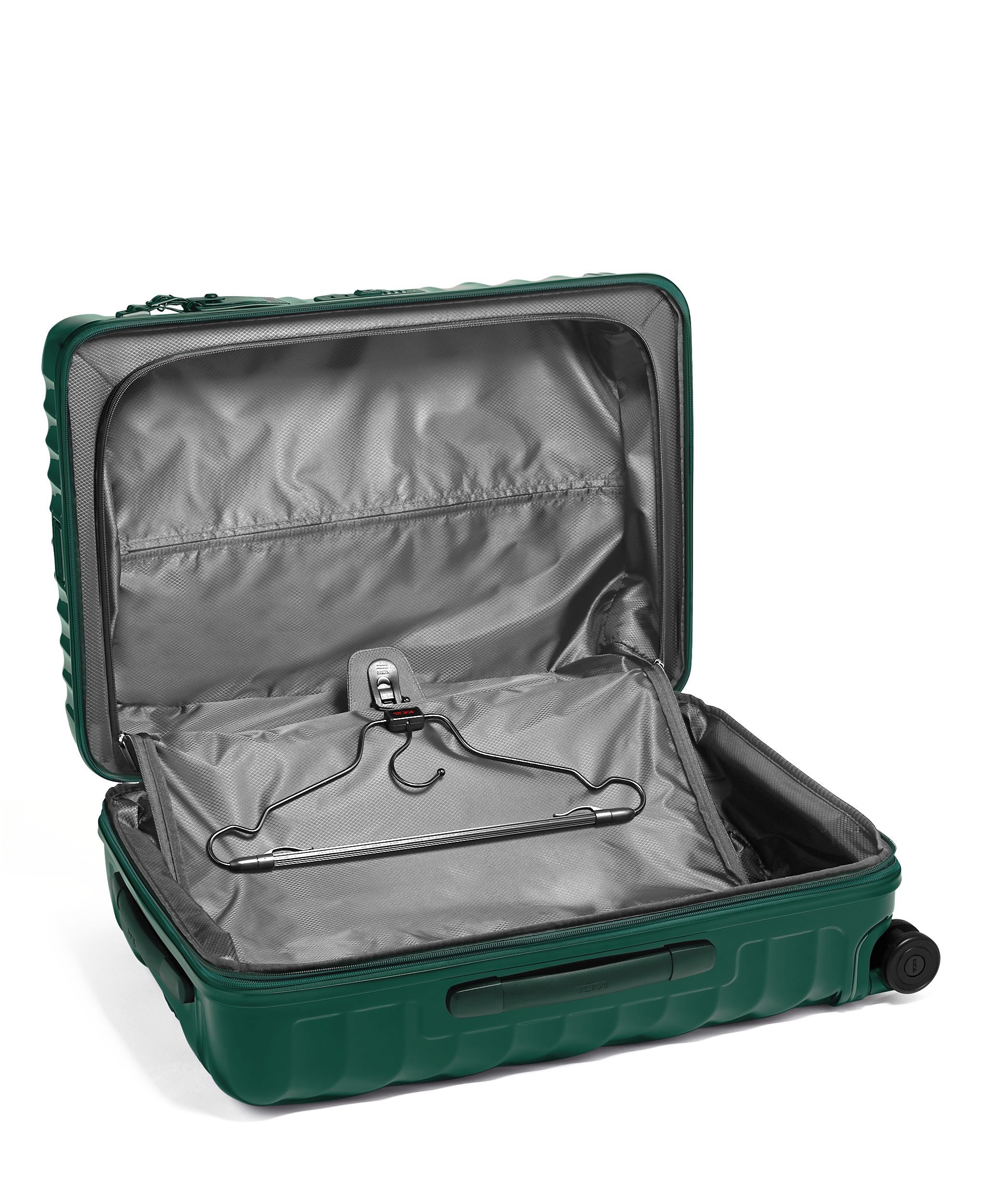 19 Degree Short Trip Expandable Checked Luggage 66 cm Green | TUMI UK