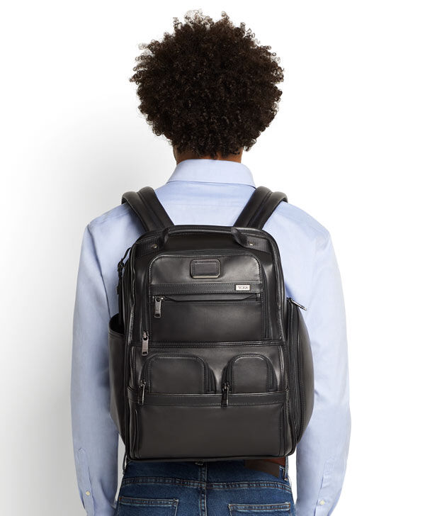 Alpha Compact Laptop Brief Pack Black | TUMI UK