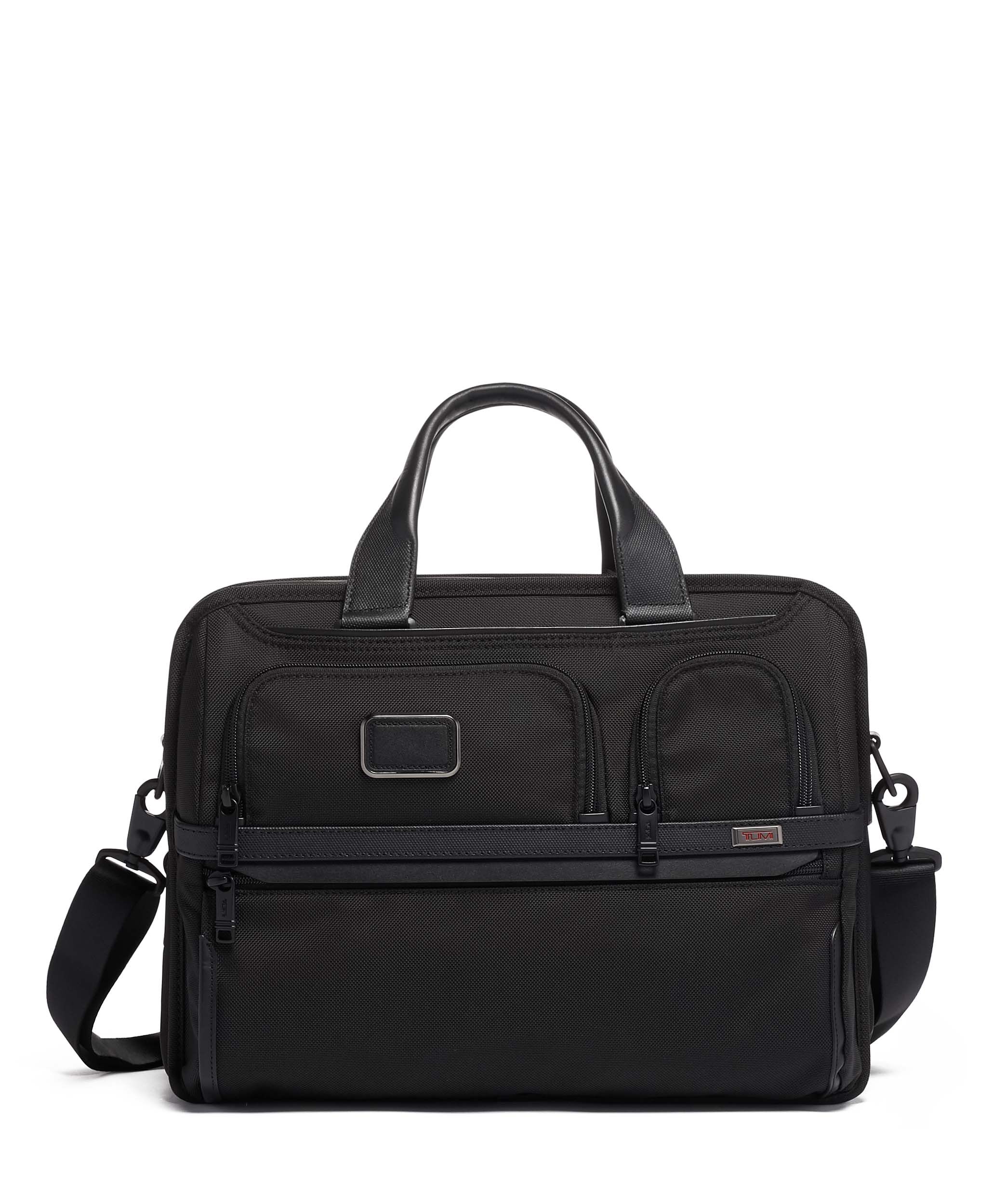 tumi alpha 2 expandable laptop brief