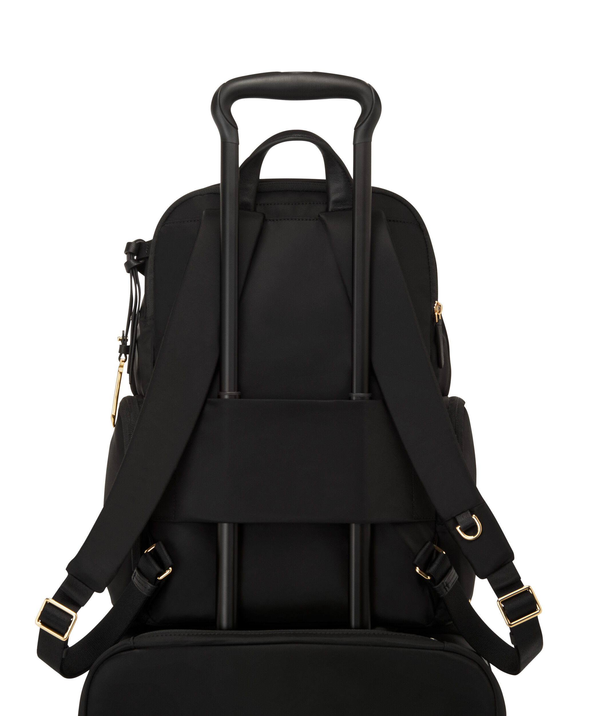 TUMI「セリーナ」バックパックブラック/ゴールド Voyageur Celina Backpack Black | TUMI UK