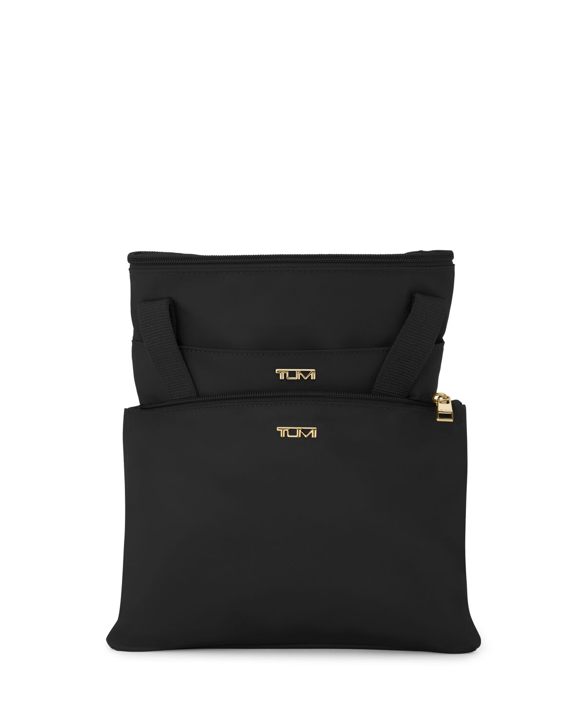 TUMI Voyageur JUST IN CASE TOTE  Black/Gold