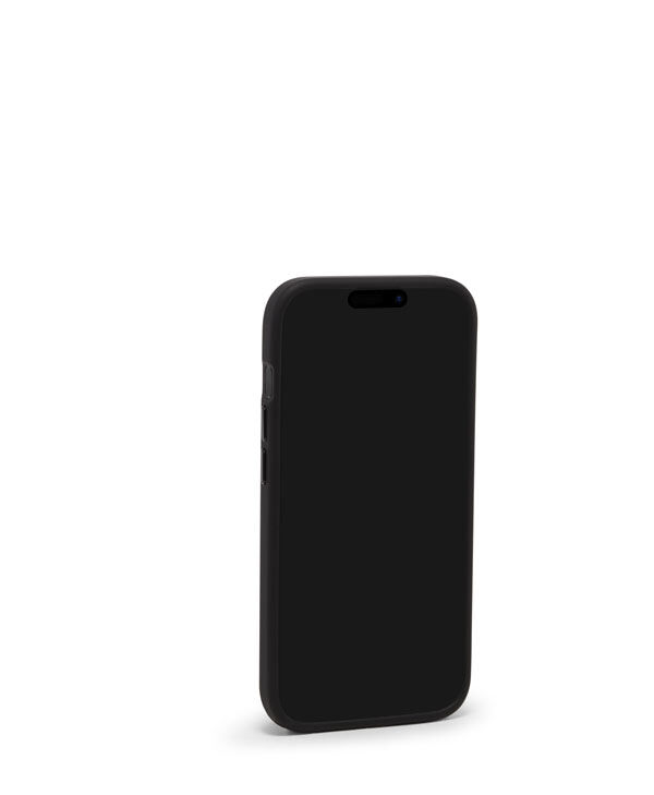 Mobile Accessory Leather Iphone 15 Pro Cover Black | TUMI UK