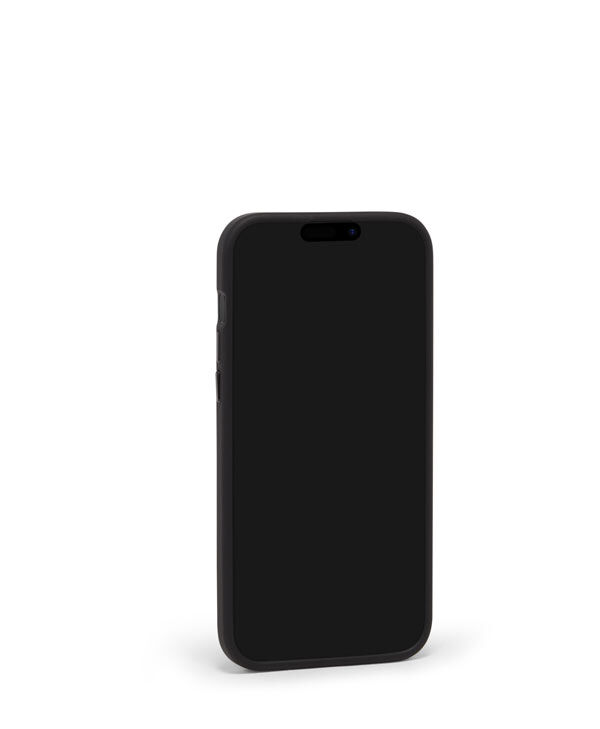 Mobile Accessory Leather Iphone 15 Pro Max Cover Black | TUMI UK