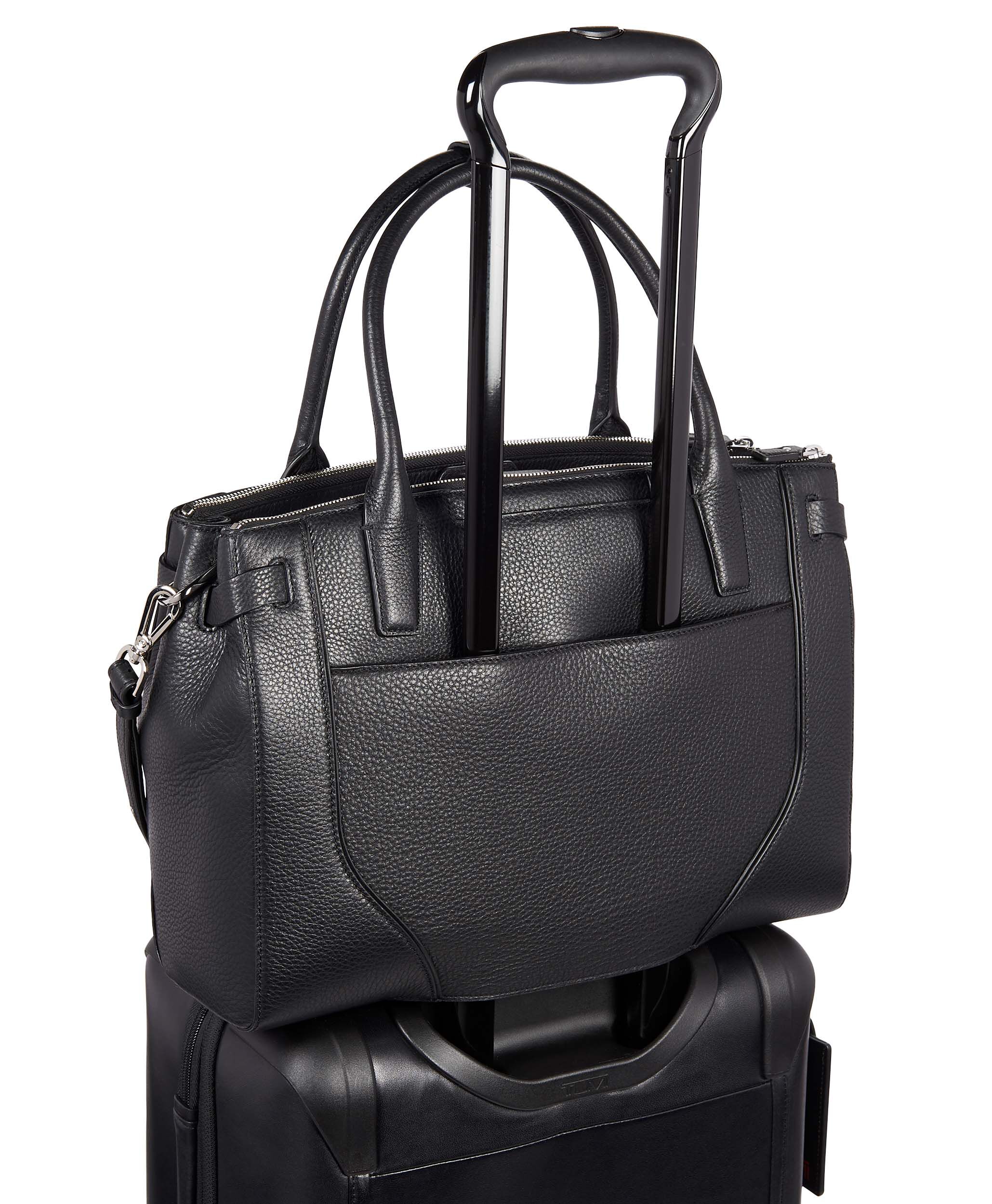 Tumi stanton kiran leather tote Outlet