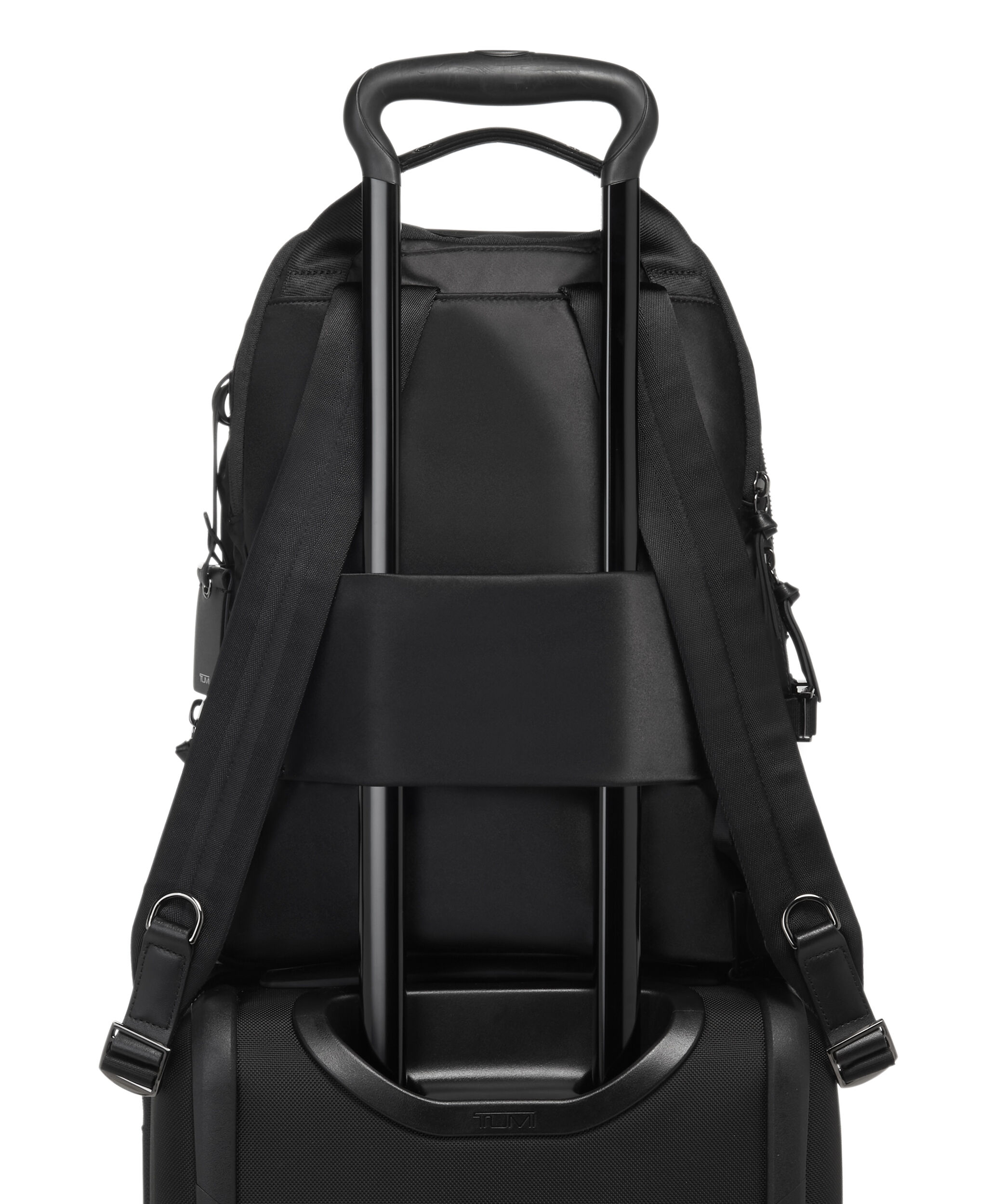 tumi black backpack